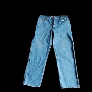 Men's Relaxed Fit Blue Jeans